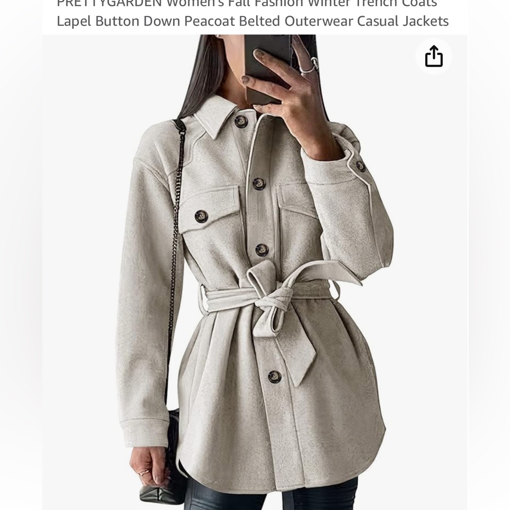Belted Shacket/Jacket